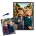 Puppet-style portrait from a photo Puppet-style portrait from a photo