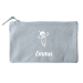 Small cotton pouch printed with name and design Small cotton pouch printed with name and design