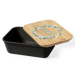 Personalised snack box with floral design