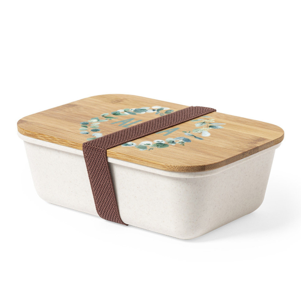 Personalised snack box with floral design