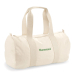 Sports bag embroidered with a first name