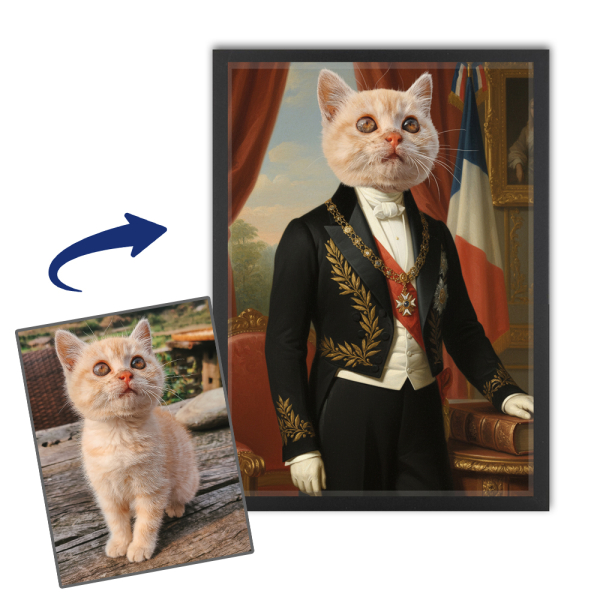 Quirky portrait of your pet
