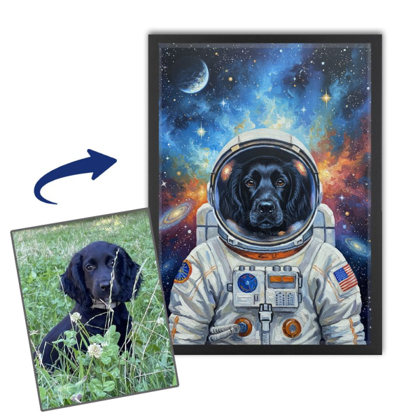 Quirky portrait of your pet