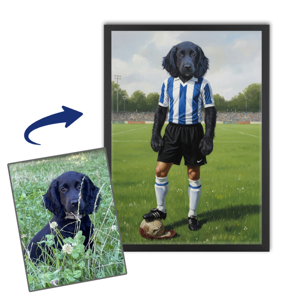 Quirky portrait of your pet