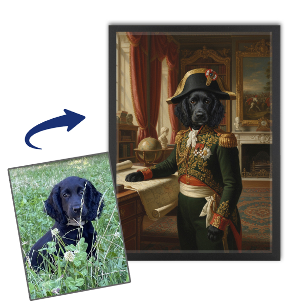 Quirky portrait of your pet