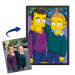 Yellow cartoon-style caricature from a photo Yellow cartoon-style caricature from a photo