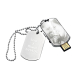 16 GB military dog-tag style USB stick customised with photo