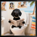 Well-behaved animals portrait from a photo