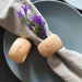 Wooden napkin ring with name Wooden napkin ring with name