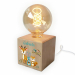 Filament Bulb Lamp Printed Enchanted Forest Filament Bulb Lamp Printed Enchanted Forest