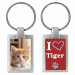 Photo keyring I Love My Pet